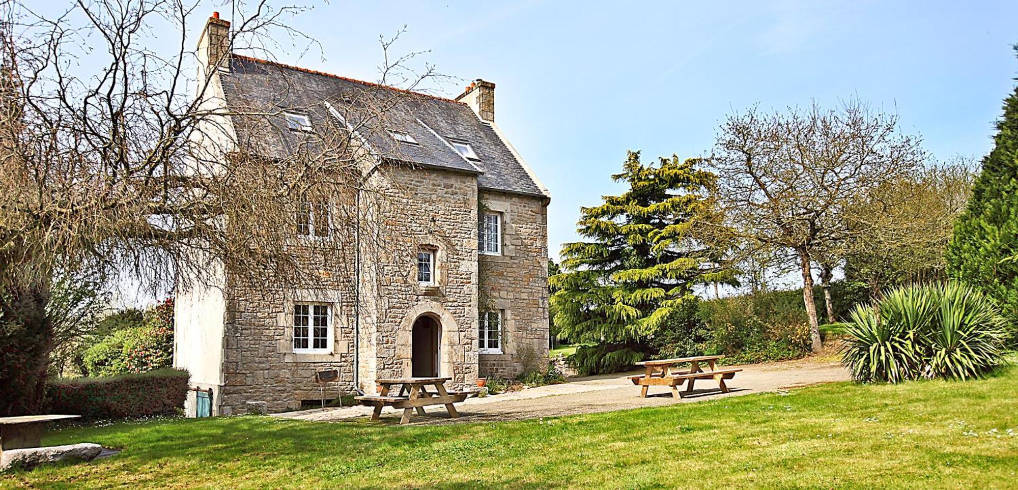 Hotel Domaine Le Puits De Jeanne Plouégat-Moysan Esterno foto